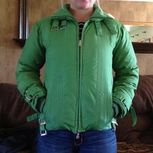 Bke Green Puffer Jacket size Small